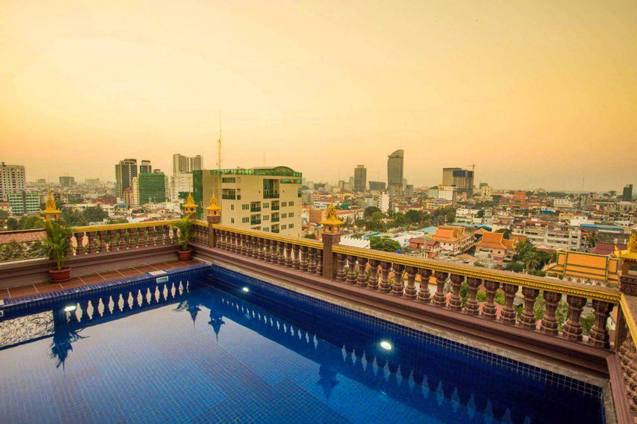 Okay Palace Hotel Phnom Penh Exterior foto